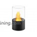 Ignis Ventless Bio Ethanol Fireplace Circum Black - B00SRS1WKY